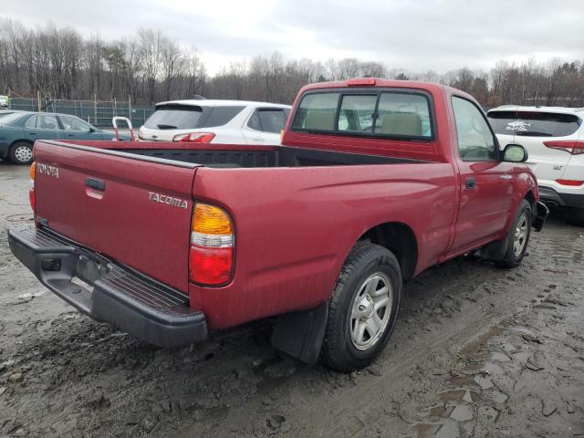 5TENL42N04Z461024 - 2004 TOYOTA TACOMA BURGUNDY photo 3