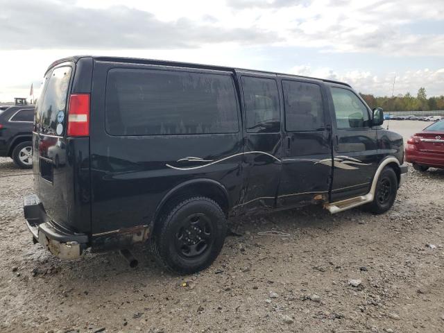 1GBFG15T171197087 - 2007 CHEVROLET EXPRESS G1 BLACK photo 3