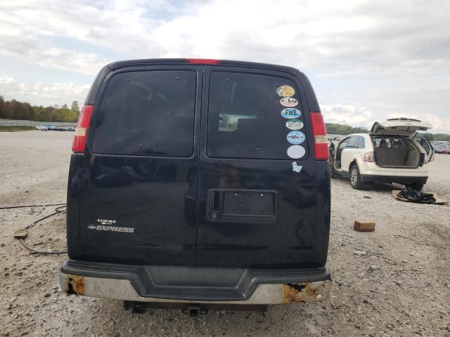 1GBFG15T171197087 - 2007 CHEVROLET EXPRESS G1 BLACK photo 6