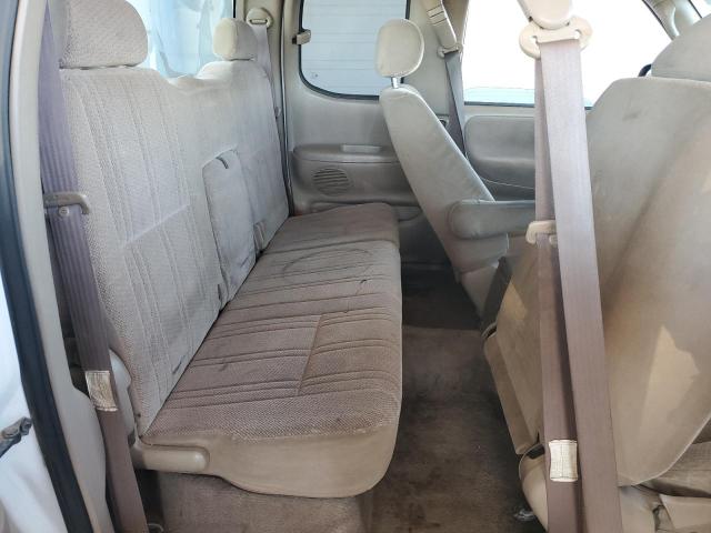5TBRT3416YS109941 - 2000 TOYOTA TUNDRA ACCESS CAB Weiß Foto 10