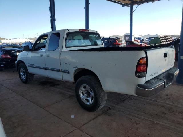 5TBRT3416YS109941 - 2000 TOYOTA TUNDRA ACCESS CAB Weiß Foto 2
