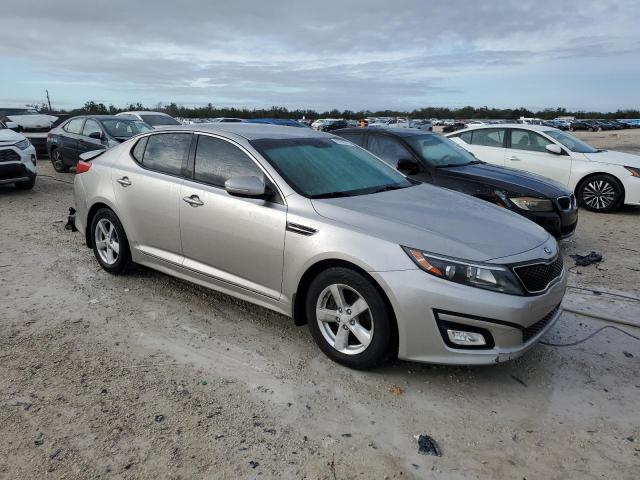 KNAGM4A71F5556431 - 2015 KIA OPTIMA LX SILVER photo 4