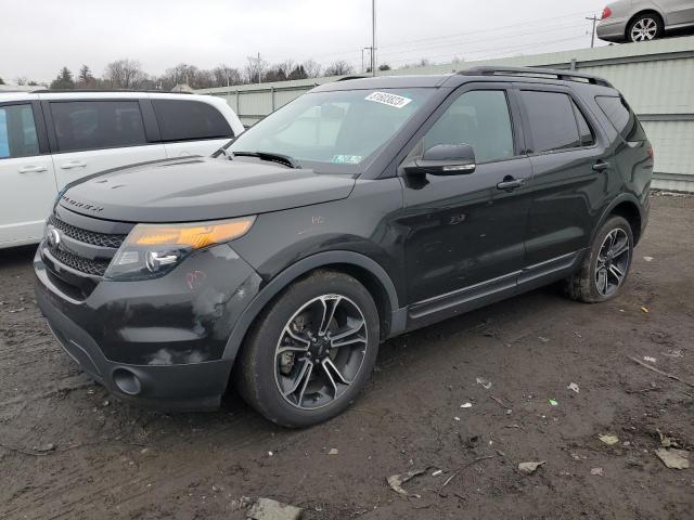 1FM5K8GT3FGB55135 - 2015 FORD EXPLORER SPORT BLACK photo 1