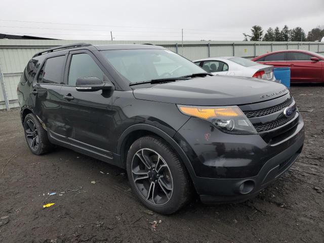 1FM5K8GT3FGB55135 - 2015 FORD EXPLORER SPORT BLACK photo 4