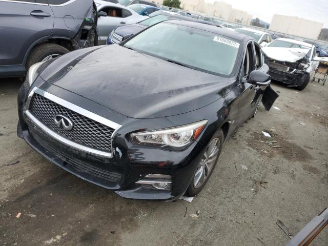 JN1EV7AP6HM737464 - 2017 INFINITI Q50 PREMIUM BLACK photo 1