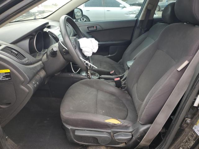 KNAFU4A28C5496675 - 2012 KIA FORTE EX Schwarz Foto 7