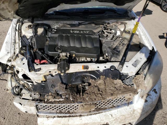 2G1WA5E35C1170542 - 2012 CHEVROLET IMPALA LS WHITE photo 11