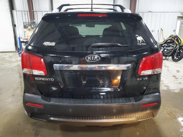 5XYKUDA20DG401164 - 2013 KIA SORENTO EX BLACK photo 6