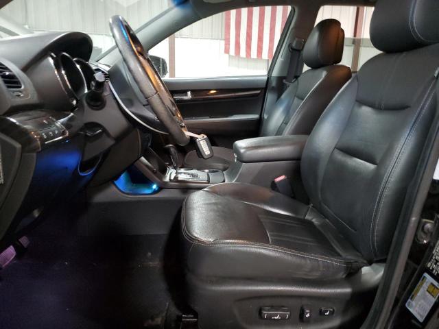 5XYKUDA20DG401164 - 2013 KIA SORENTO EX BLACK photo 7