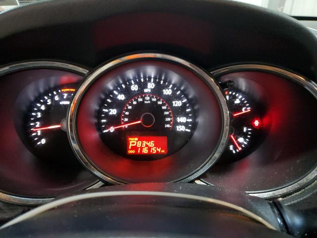 5XYKUDA20DG401164 - 2013 KIA SORENTO EX BLACK photo 9