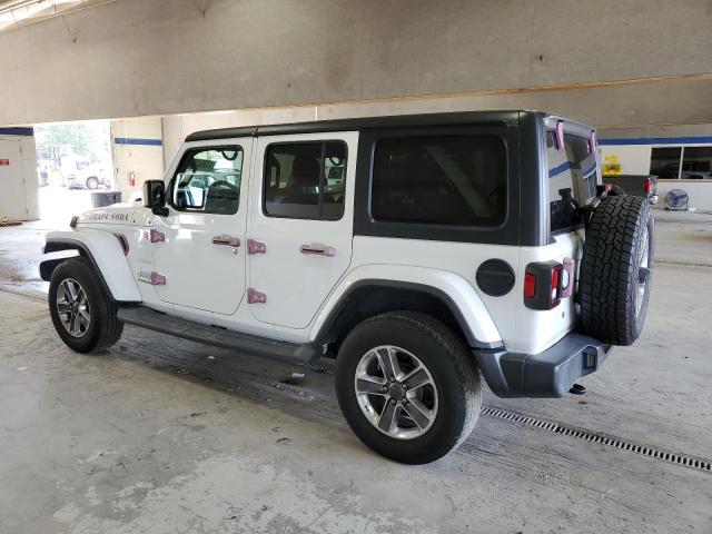 1C4HJXEN4LW204640 - 2020 JEEP WRANGLER U SAHARA WHITE photo 2