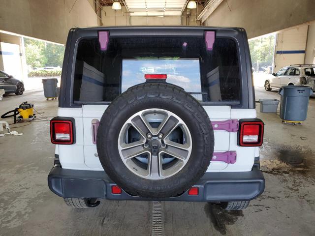 1C4HJXEN4LW204640 - 2020 JEEP WRANGLER U SAHARA WHITE photo 6