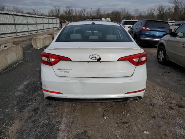 5NPE24AF2HH533153 - 2017 HYUNDAI SONATA SE WHITE photo 6