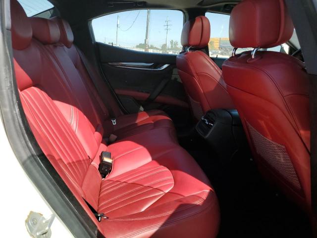 ZAM57RTA0F1146181 - 2015 MASERATI GHIBLI S WHITE photo 10