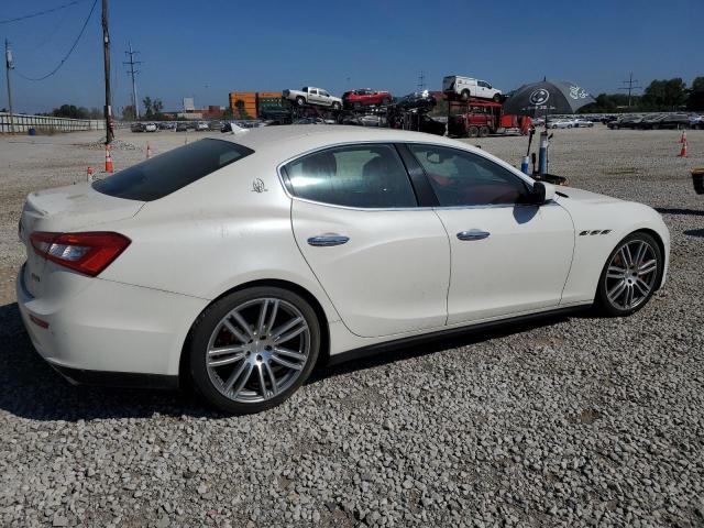 ZAM57RTA0F1146181 - 2015 MASERATI GHIBLI S WHITE photo 3