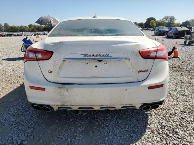 ZAM57RTA0F1146181 - 2015 MASERATI GHIBLI S WHITE photo 6