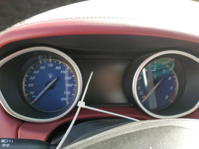 ZAM57RTA0F1146181 - 2015 MASERATI GHIBLI S WHITE photo 9