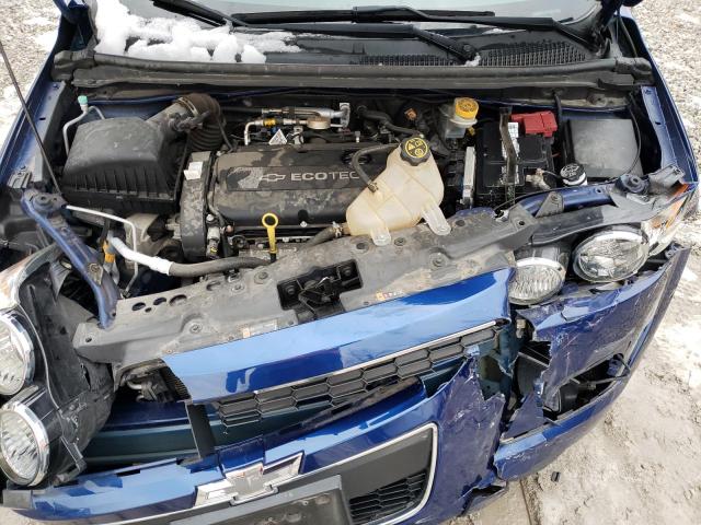 1G1JA5SH5E4181882 - 2014 CHEVROLET SONIC LS 蓝色 照片 11