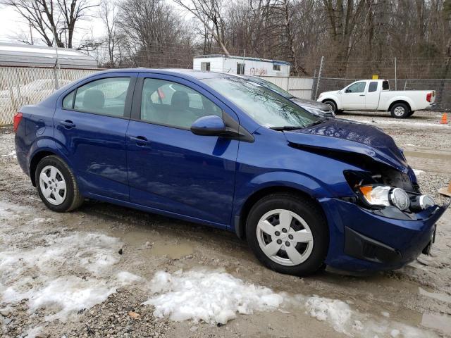 1G1JA5SH5E4181882 - 2014 CHEVROLET SONIC LS BLUE photo 4