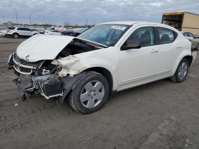 1B3CC4FB2AN185579 - 2010 DODGE AVENGER SXT WHITE photo 1