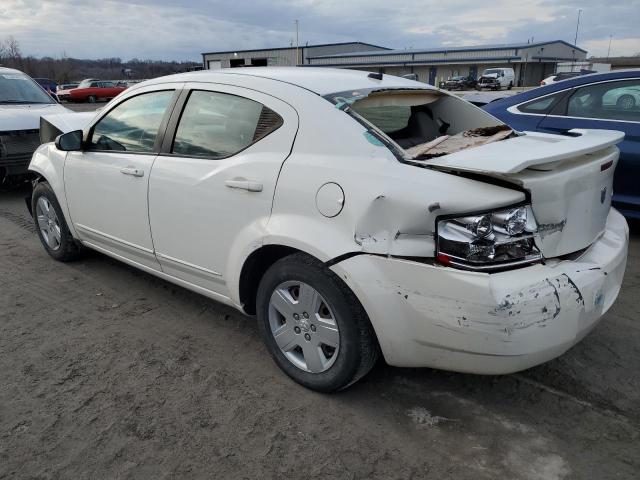 1B3CC4FB2AN185579 - 2010 DODGE AVENGER SXT WHITE photo 2