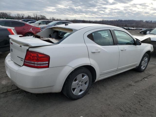 1B3CC4FB2AN185579 - 2010 DODGE AVENGER SXT WHITE photo 3