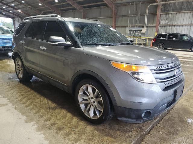 1FM5K7F89EGB33095 - 2014 FORD EXPLORER LIMITED 灰色 照片 4