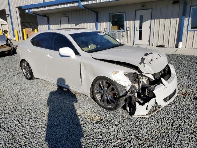 JTHBK262685084782 - 2008 LEXUS IS 250 WHITE photo 4