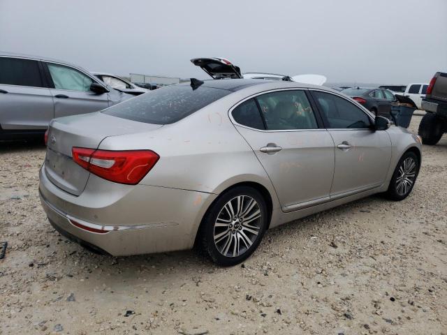 KNALN4D73E5148499 - 2014 KIA CADENZA PREMIUM SILVER photo 3