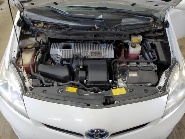 JTDKN3DU2D0337770 - 2013 TOYOTA PRIUS Білий фото 11