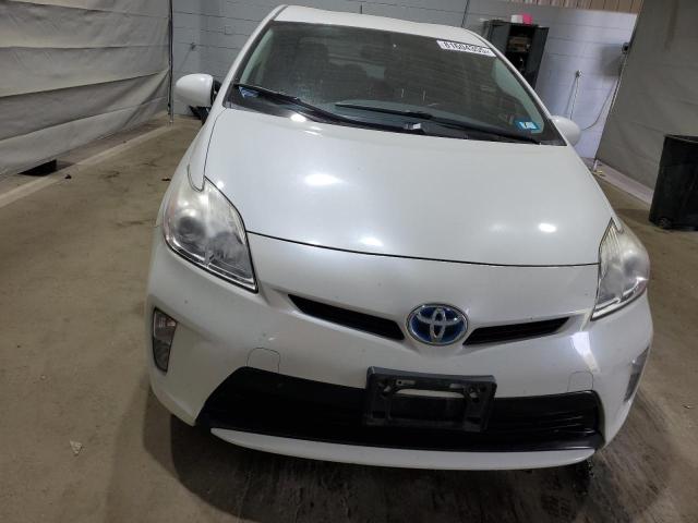 JTDKN3DU2D0337770 - 2013 TOYOTA PRIUS Білий фото 5