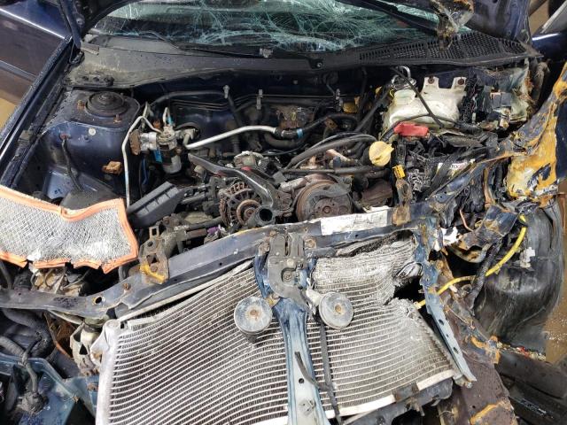 4S3BH635936310693 - 2003 SUBARU LEGACY L BLUE photo 11