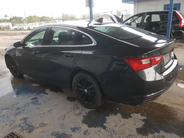 1G1ZE5ST3HF142213 - 2017 CHEVROLET MALIBU LT GRAY photo 2