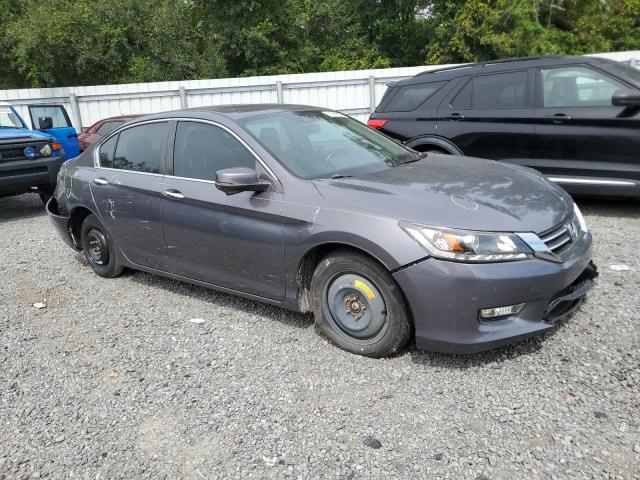 1HGCR2F83FA174676 - 2015 HONDA ACCORD EXL GRAY photo 4