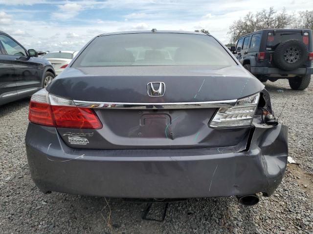1HGCR2F83FA174676 - 2015 HONDA ACCORD EXL GRAY photo 6