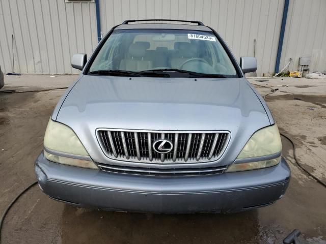 JTJGF10U730151523 - 2003 LEXUS RX 300 SILVER photo 5