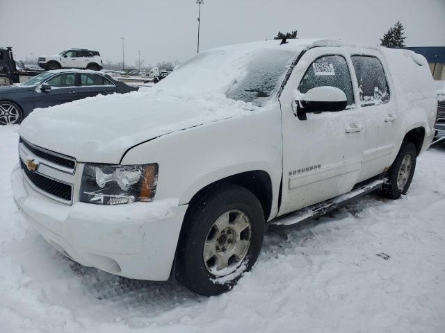 1GNSKJE79DR198889 - 2013 CHEVROLET SUBURBAN K1500 LT WHITE photo 1