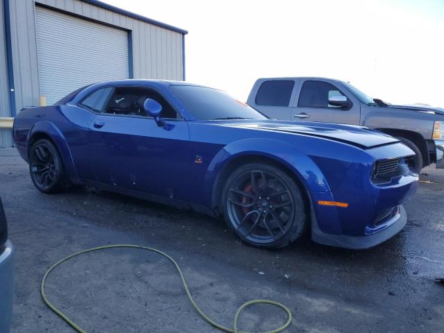 2C3CDZFJXNH105884 - 2022 DODGE CHALLENGER R/T SCAT PACK BLUE photo 4