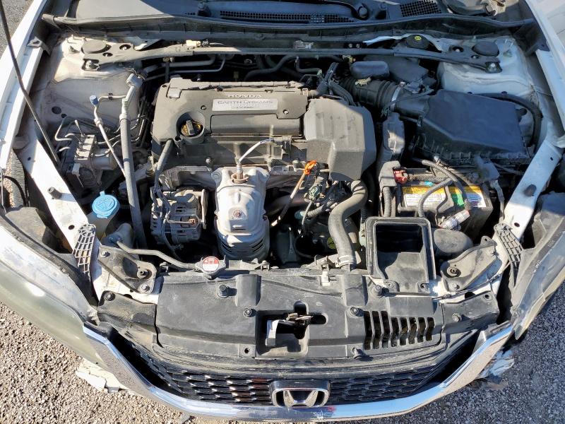 1HGCT1B80DA000613 - 2013 HONDA ACCORD EXL WHITE photo 11