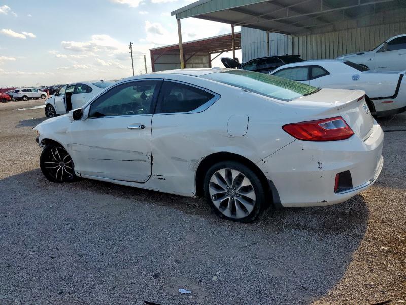 1HGCT1B80DA000613 - 2013 HONDA ACCORD EXL WHITE photo 2