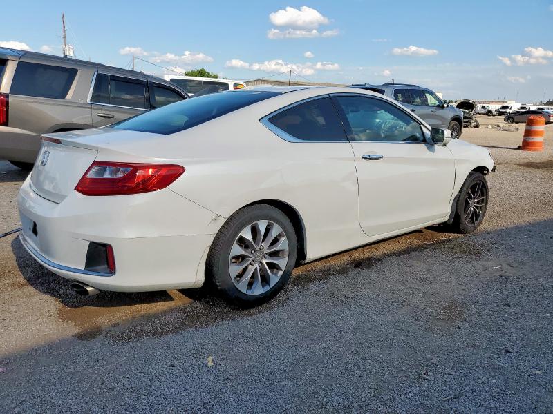 1HGCT1B80DA000613 - 2013 HONDA ACCORD EXL WHITE photo 3