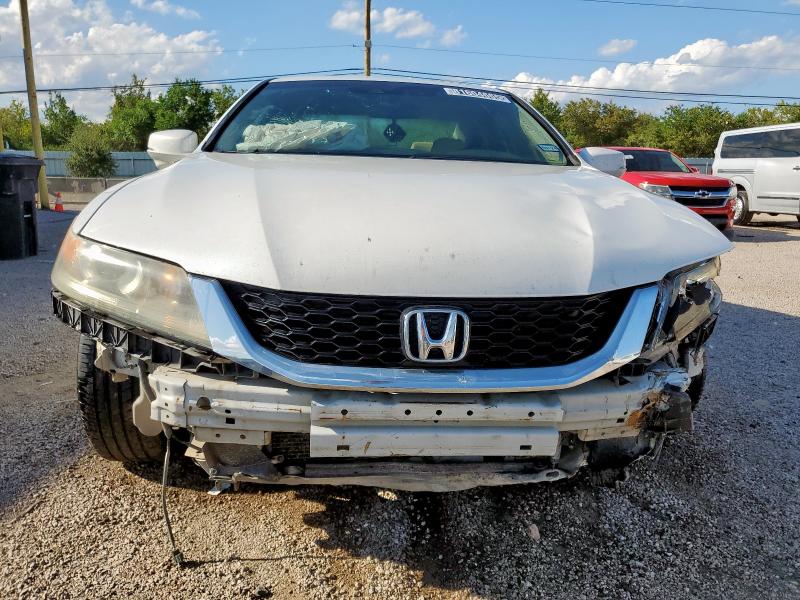1HGCT1B80DA000613 - 2013 HONDA ACCORD EXL WHITE photo 5