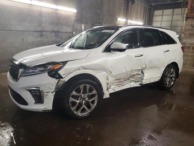 5XYPKDA59KG610406 - 2019 KIA SORENTO SX WHITE photo 1