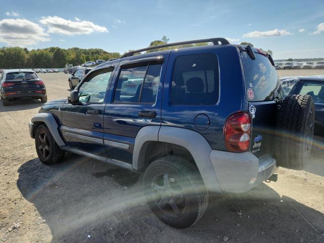 1J4GL48K75W653877 - 2005 JEEP LIBERTY SPORT 蓝色 照片 2