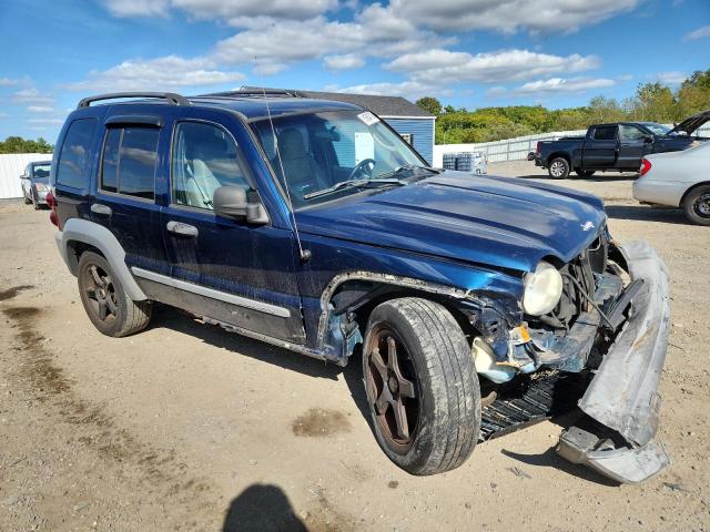 1J4GL48K75W653877 - 2005 JEEP LIBERTY SPORT 蓝色 照片 4