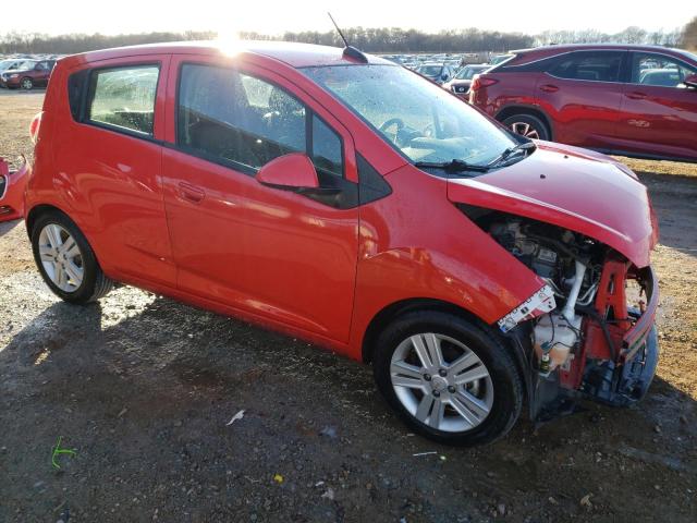 KL8CB6S92FC797924 - 2015 CHEVROLET SPARK LS RED photo 4