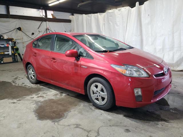 JTDKN3DU5A1165496 - 2010 TOYOTA PRIUS RED photo 4