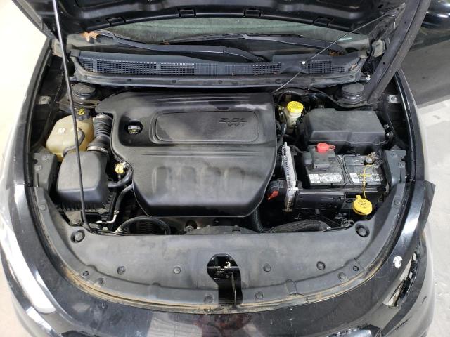 1C3CDFAA8GD656983 - 2016 DODGE DART SE შავი ფოტო 11