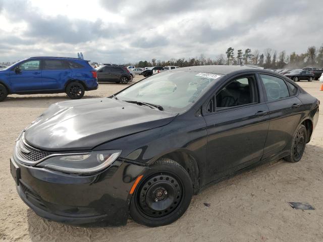 1C3CCCBG5FN619936 - 2015 CHRYSLER 200 S BLACK photo 1