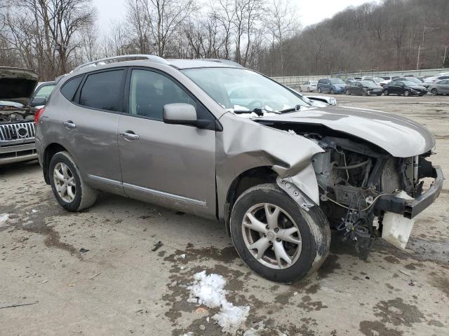 JN8AS5MV5BW309274 - 2011 NISSAN ROGUE S GRAY photo 4